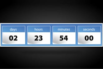 create a countdown timer page for your website