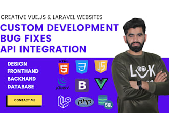 build responsive web applications using vue js and laravel