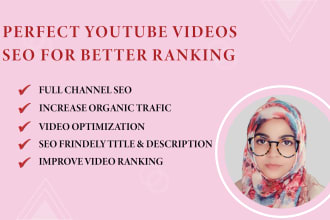 do youtube videos SEO keywords optimization for you