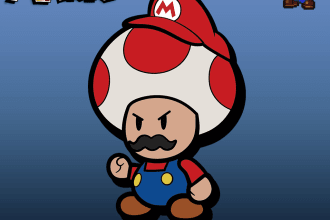 draw you a custom paper mario character