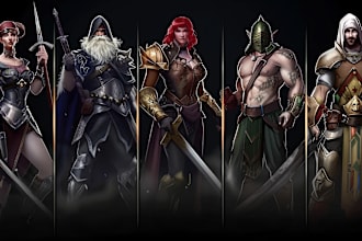 any kind of illustration, character design or concept art