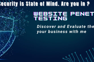 do penetration test on your website and provide detailed vulnerability report