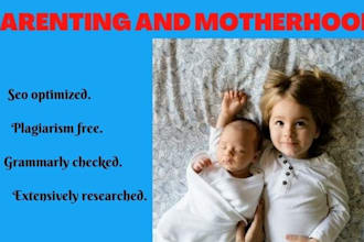 write bog postbon parenting ,pregnancy and marriage