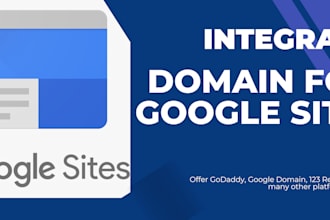 integrate domain for your google sites