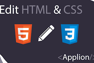 edit html and css on your webpage