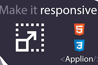 make your website responsive
