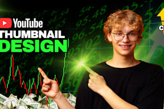 design an amazing HD youtube thumbnail