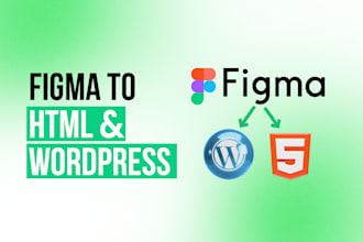 convert figma ui design to wordpress website