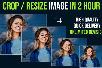 do crop image,resize image,crop picture,crop photo, photo resize