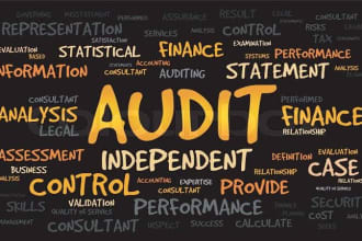 audit review financial statements sign CPA letter as US CPA