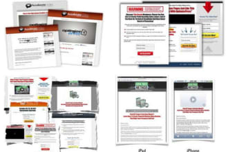 create killer squeeze pages, sales letters and landing pages