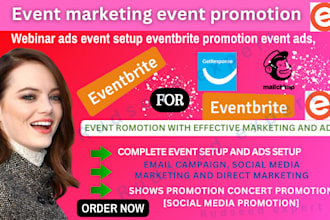 event promotion event marketing event setup, webinar audience eventbrite