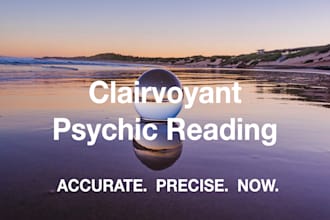 give you a psychic reading and answer your questions