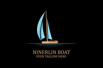 design boat and ship logo