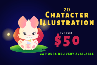create your 2d character illustration