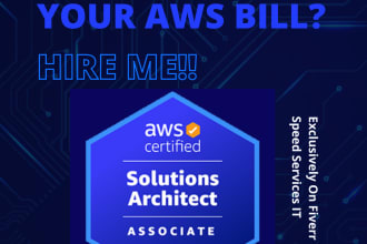 provide consultancy and technical support on reducing aws bill