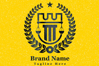 give creative attorney logo design with new concepts