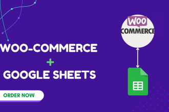 integrate your woocommerce site with google sheets