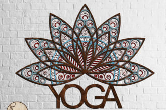 design a stunning yoga logo