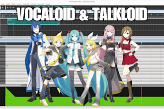 make a vocaloid sing for your songs or say anything cheaply