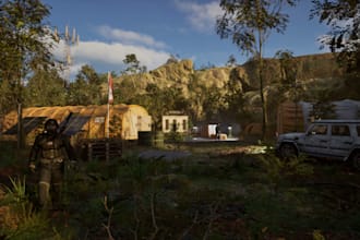 design and development of the environment in unreal engine