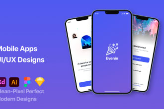 do a clean and simple app website dashboard UI UX design