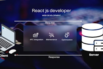 do API integration and maintenance in react js