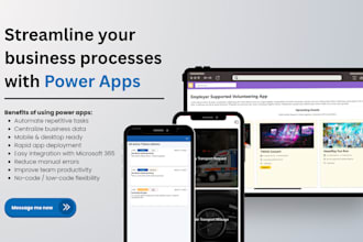 streamline biz process in powerapps, dataverse, sharepoint, office365