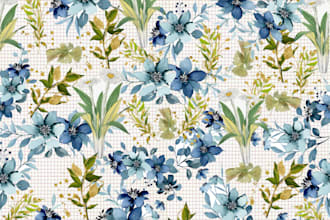 design seamless repeat pattern, textile print