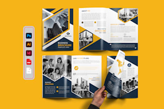 do company profile property brochure business proposal catalog booklet portfolio