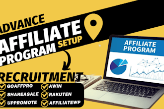 setup affiliate program on shopify goaffpro uppromote awin affiliate recruitment