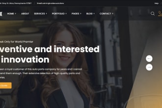 build, update, refresh wordpress, shopify, wix, squarespace, webflow website