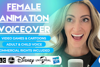 voice your character animation or cartoon