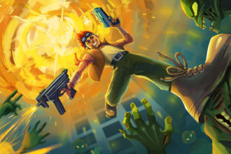draw illustration game art