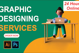 be your graphic designer with photoshop work