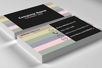 design BEAUTIFUL  eyecatching Business Card