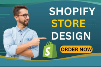create shopify website or setup shopify store design