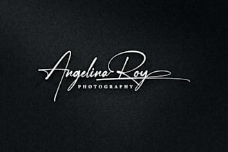 design photography, watermark, and the signature logo