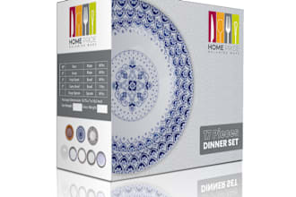 do box packaging design, label design, pouch design