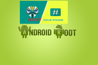 root your android phone and flash stock or custom roms