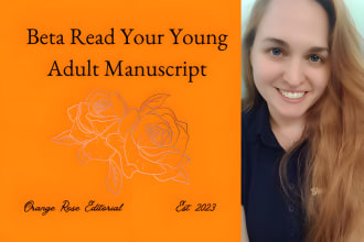 beta read your young adult manuscript