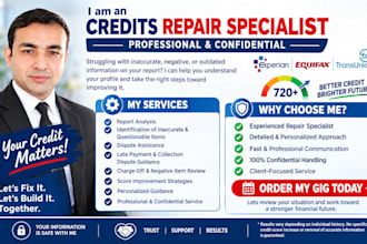 provide credit repair services