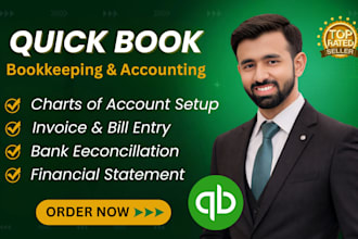 do accounting and  bookkeeping in quickbooks online,desktop and odoo