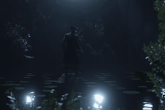 make a dbd 3d render or animation