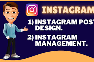 be your instagram post and content creator