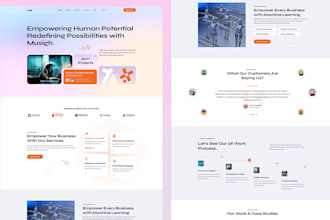 do website uiux design, web ui ux in figma