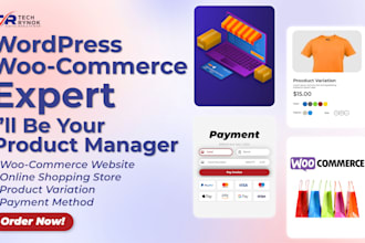 be your woo commerce manager product manager for wordpress sites