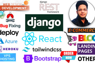 create customized django website