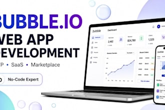 bubble io developer, bubble developer, bubble io, bubble expert, bubble mvp app