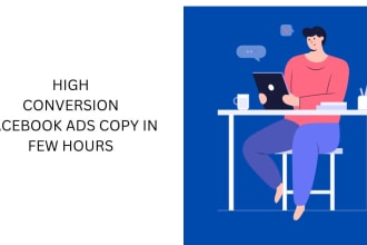 write high conversion ad copy for facebook ads
